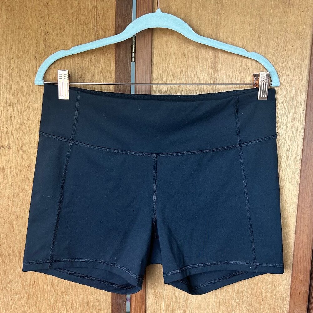 All In Motion Womens Black Bike Shorts